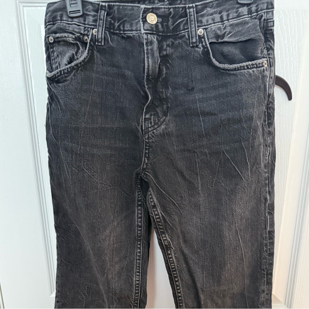 Zara Charcoal Denim Pants